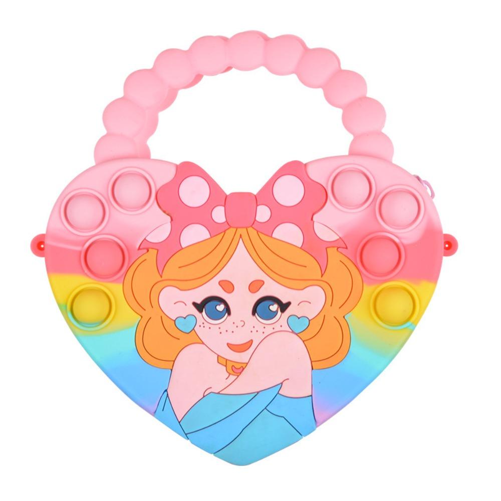 Детский милый кошелек с нулевым прессом, музыкальный рюкзак, детская игрушка-головоломка для снятия стресса, сумка