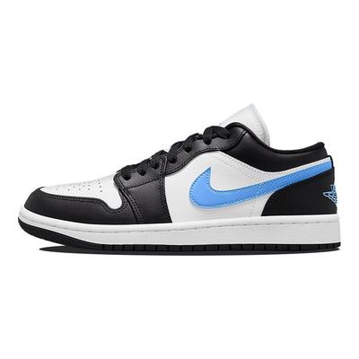 Air 1 Low Black University Blue Женские кроссовки Белые DC0774-041