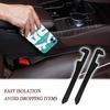 Car Seat Gap Filler 2 Pack - One Second Embedded Car Seat Crack Gap Filler for Holding Water Cup/Phone/Key - Car Inserts Betwee