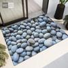 Beach Stone 3D Carpet Rugs For Hallway Doormat Indoor Entrance Home Fashion Kitchen Runner Rug Bathroom Mat Toilet Mat