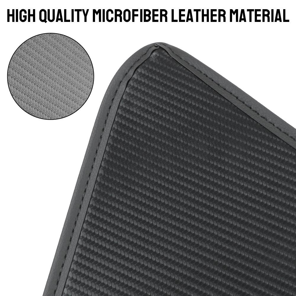 Автомобильные аксессуары противоударный коврик 2 шт для Tesla Model 3 центральный пульт управления боковой защитный коврик для ног