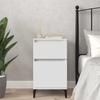 VidaXL White Bedside Table 40x35x70 Cm 819708