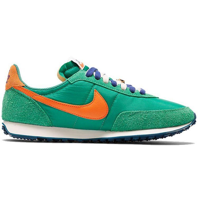 Nike Кроссовки Waffle Trainer 2 Первое использование - Зеленый Шум Мужские Кроссовки Парус Глубокий-Королевский-Синий Оранжевый DH4390-300