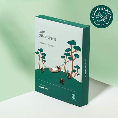 Успокаивающая гелевая маска Cica Pine, 5 шт.