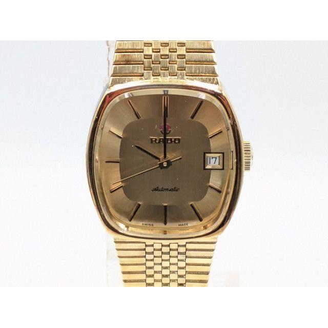 Б/У [Рабочий предмет] Rado 561.7935.2 Автоматические мужские часы Винтажный циферблат цвета шампанского