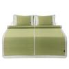 Old Craftsman Foldable Natural Rush Mat Cooling Set