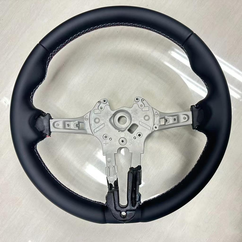 Полностью кожаный руль M Sport для BMW M3 F30 F15 F16 F20 F21 F25 F26 M5 F10 F11 F06 F07 F12 F13 F01