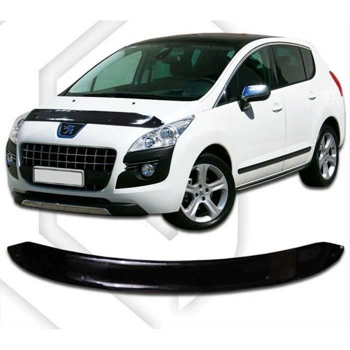 Déflecteur de Capot pour Peugeot 3008 2009-2013, Aérodynamique, Assemblage Facile, SCOUTT