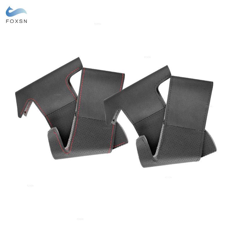 Автомобильные аксессуары, чехол на руль, кожаная отделка для Hyundai Accent 2006-2010 2011 Getz 2005 для Kia Rio 5 2006 2007 2008