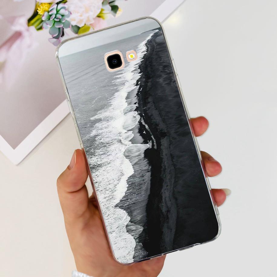 Чехол для телефона Samsung Galaxy J4 Plus 2018 Модный Цветок Мягкий Силиконовый Чехол для Samsung J4 J 4 Plus 2018 J4+ J415F J4Plus Capa