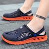 Summer Trend Sports Hollow-out Outer Bag Head Slippers Men's Outdoor Non-slip Beach Shoes Platform Casual Hole Shoes