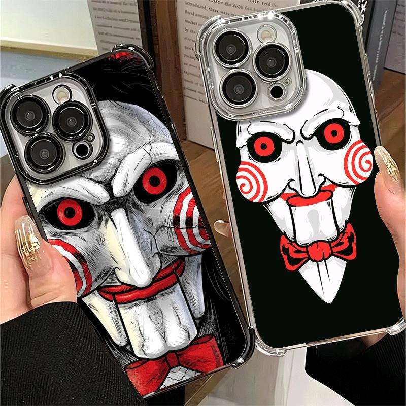 Мягкий чехол для телефона J-Jigsaws Killer Horror для Xiaomi Poco X7 X8 Pro Max X6 X5 X3 F8 Ultra F7 M8 M7 M5S Redmi 15C 15A 15 14C 13