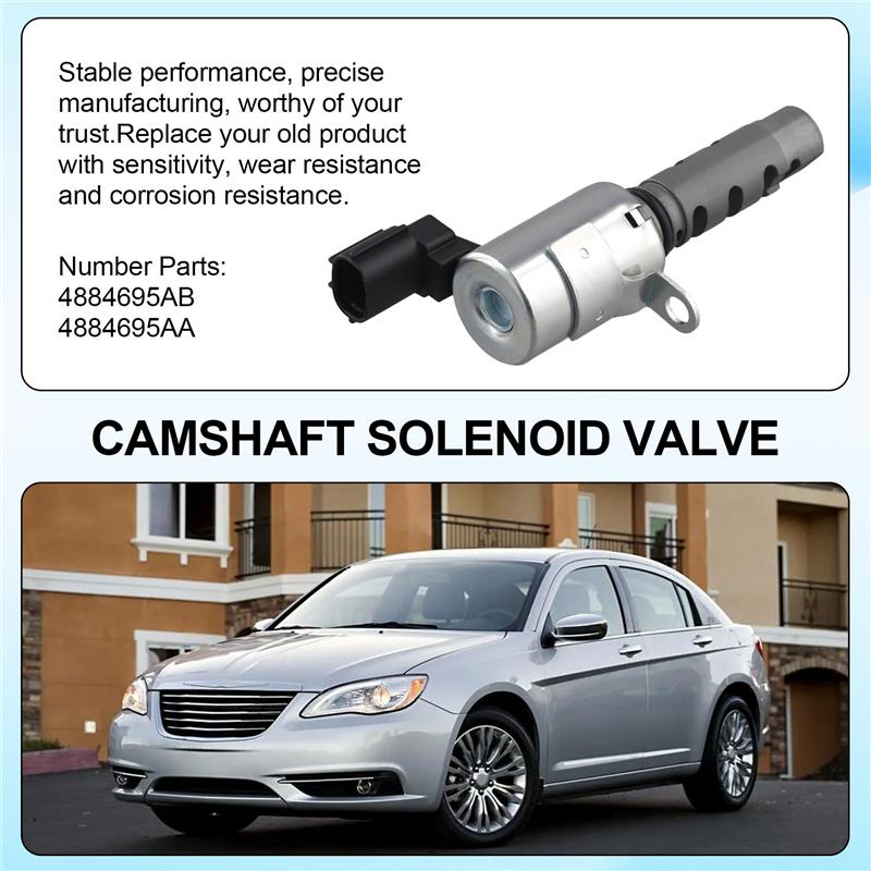 Durable-Car Oil Control Valve Camshaft Solenoid Valve VVT Valve 4884695AB 4884695AA For Chrysler 200 Dodge Avenger Jeep Patriot