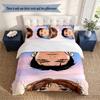 Joo Jaekyung 3‑Piece Bedding Set Soft Microfiber Duvet Cover Pillowcases Comfortable Bed Linen for Bedroom Decoration