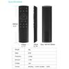 G20S Voice Control 2.4G RF Wireless Air Mouse Gyroscope Wireless for Smart Remote Keyboard For Android TV Box PC