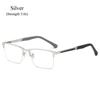Spring Hinge Reading Glasses for Men Business  Eyewear Computer Eyeglasses Anti Blue Light