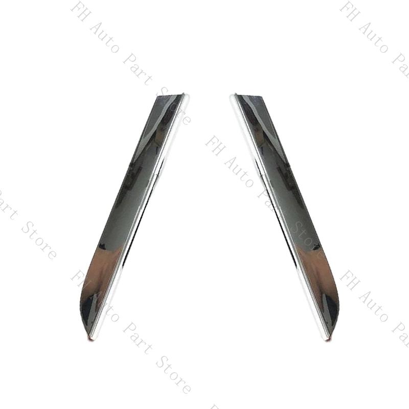 For Lexus RX270 RX350 RX450H 2013 2014 2015 Front Bumper Tow Hook Cover Lid Towing Trailer Hauling Eye Cap Chrome Trim Strip