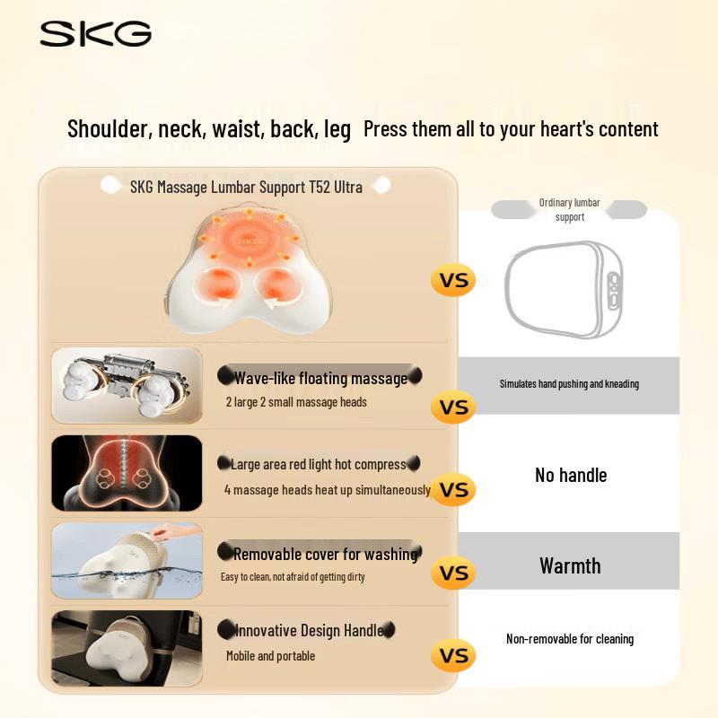 SKG T5-2 Ultra Wireless Body Massager CN plug (adapter included)