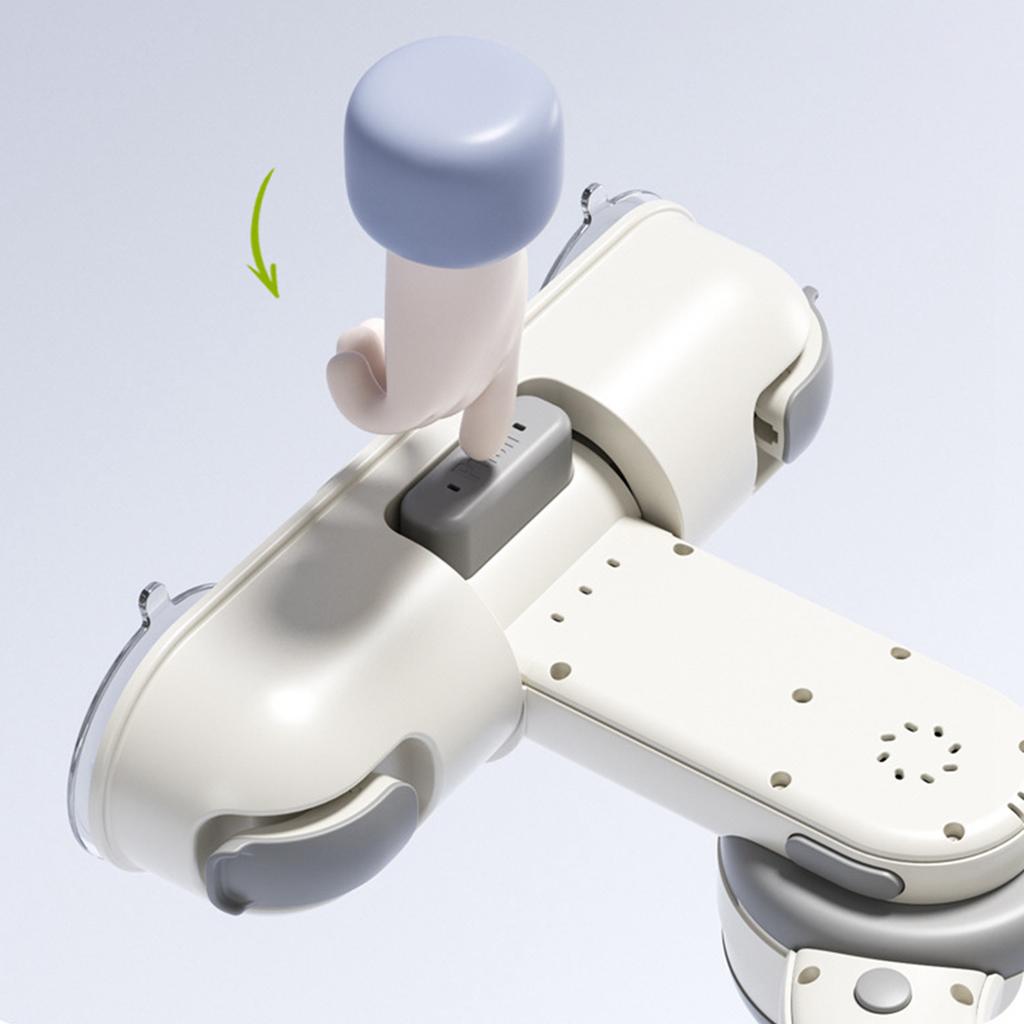 1 шт. Портативная складная стойка-подставка для купания младенцев, надежный захват, регулируемая, для ванной комнаты, безопасная для малышей, стоячая опора, помощник во время купания