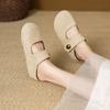 Retro Bag Head Slippers Women's Summer 2025 New Gentle Soft Bottom One Word with Cool Slippers