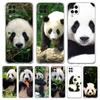Прозрачный чехол для телефона Samsung Galaxy A13 A51 A71 A21S A12 A11 A31 A52 A41 A23 A53 A73 A32 5G A03S, чехол с китайским медведем, пандой, животным