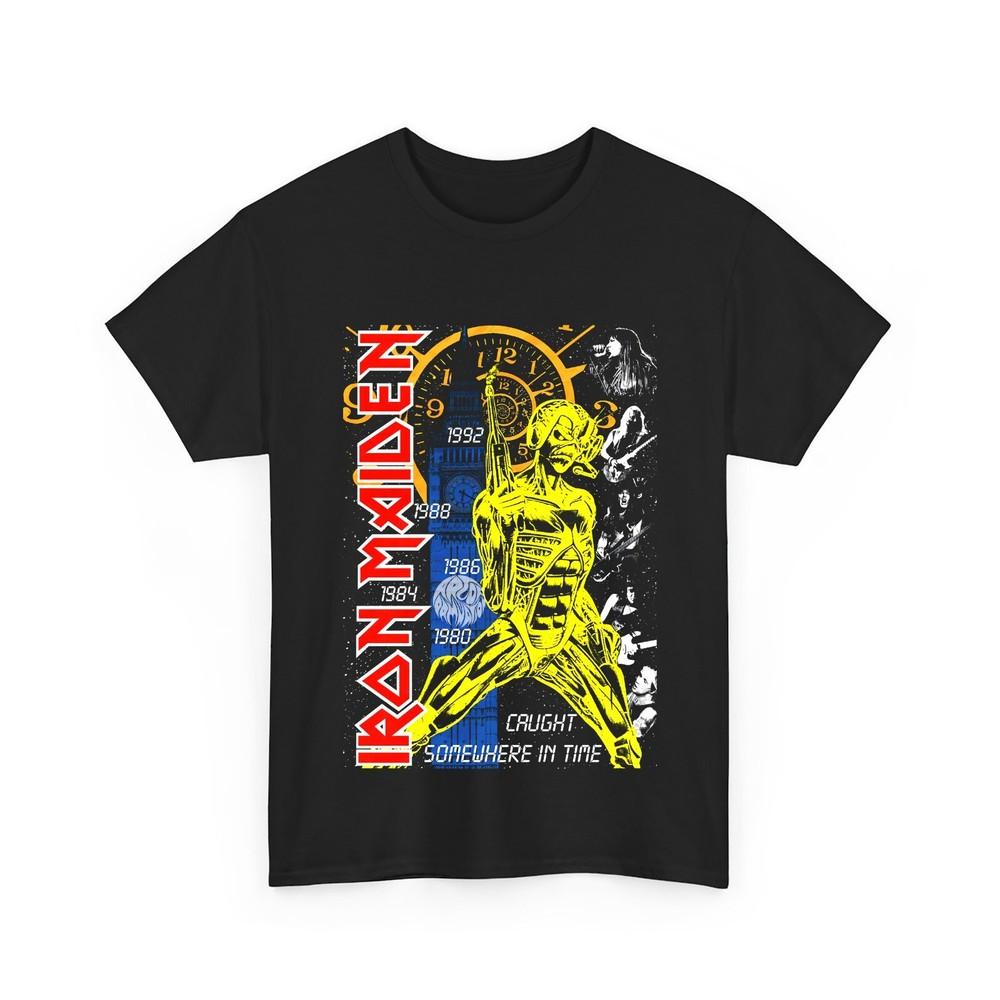 Iron Maiden - Somewhere in Time Jumbo - Black T-Shirt Size