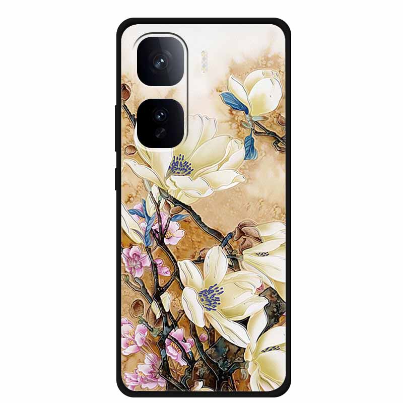 3D Тисненый Чехол Для Vivo iQOO Neo 10 Pro Plus Чехол Для Телефона Цветок Силиконовый Мягкая Задняя Крышка Coque Для Vivo iQOO Neo10 Pro Чехол Funda