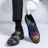 New Tassel Handmade Fashion Men Loafers Oxfords Shoes Wedding Party Evening Shoes Male Free Shipping Business Formal Shoes 38-46