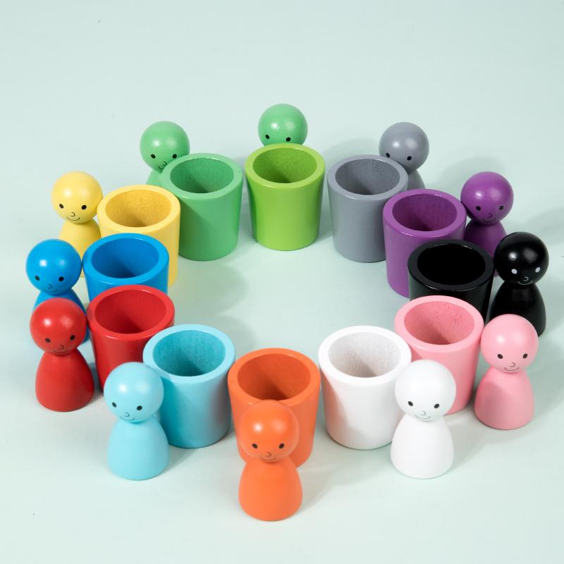 Color Sorting Cups 2025 Sorting Sensory Toys, Color Sorting Toys, Matching Games