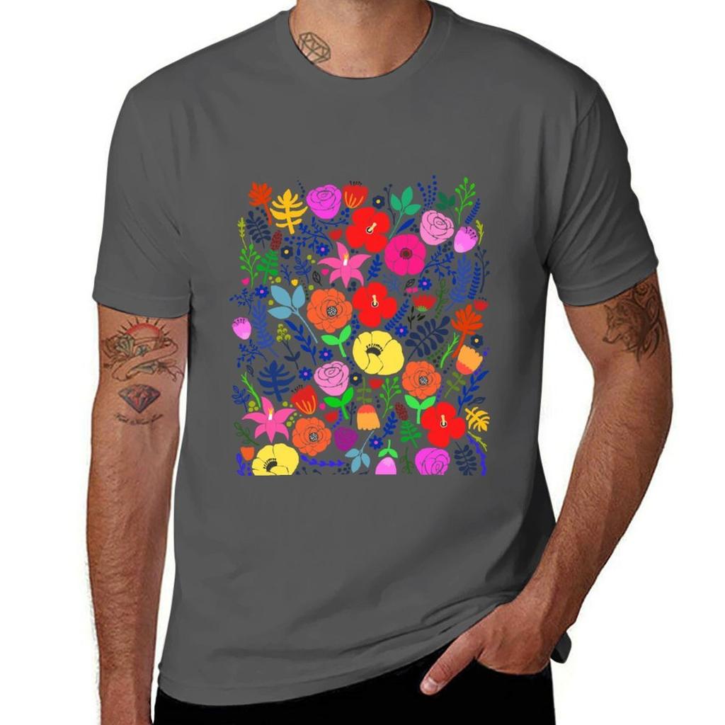 Secret Flower Garden TShirt Breathable Travel TShirt
