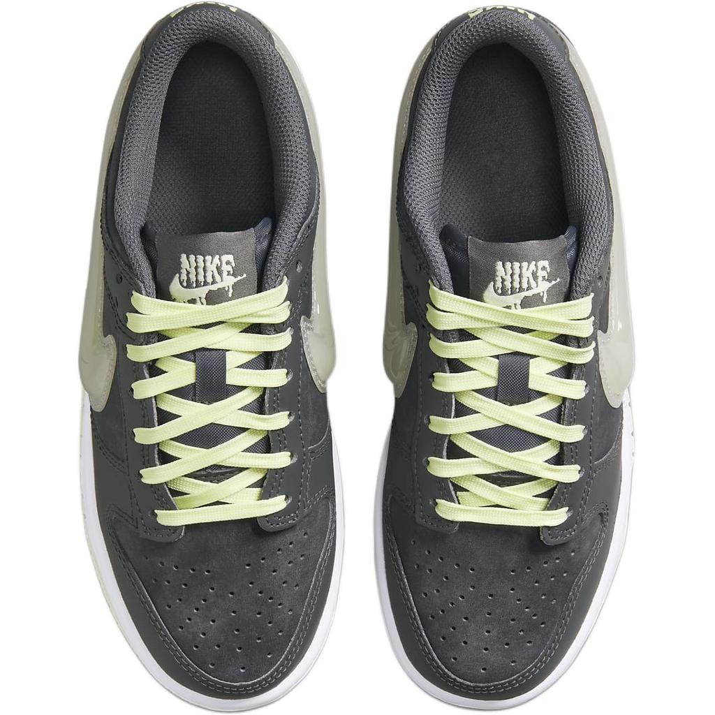 Nike Dunk Low GS Halloween - Glow In The Dark Kids Sneakers Grey Iron-Grey Lime-Ice HQ3569-068