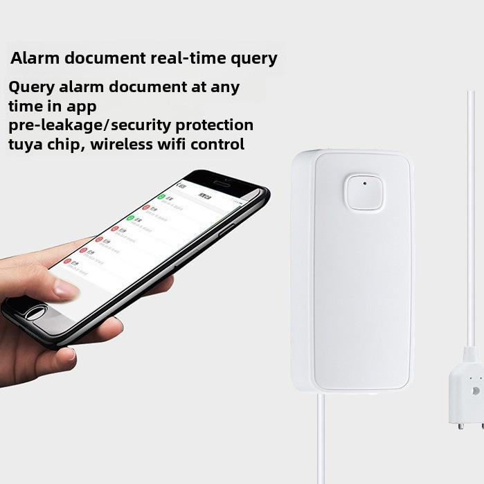 Tuya Smart WiFi Сигнализация утечки и уровня воды со звуковым оповещением