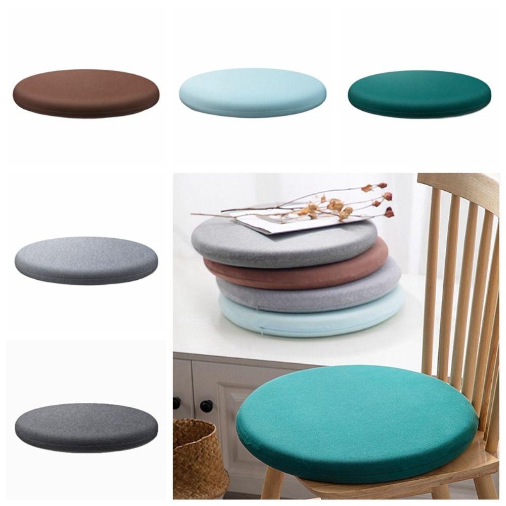Утолщенная подушка для сиденья, мягкая подушка для стула, моющаяся круглая подушка для сиденья, домашний декор