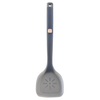 Без запаха, термостойкость, силиконовая кухонная бесшумная кухонная лопатка для жарки, кухонный гаджет, лопаточка для жарки