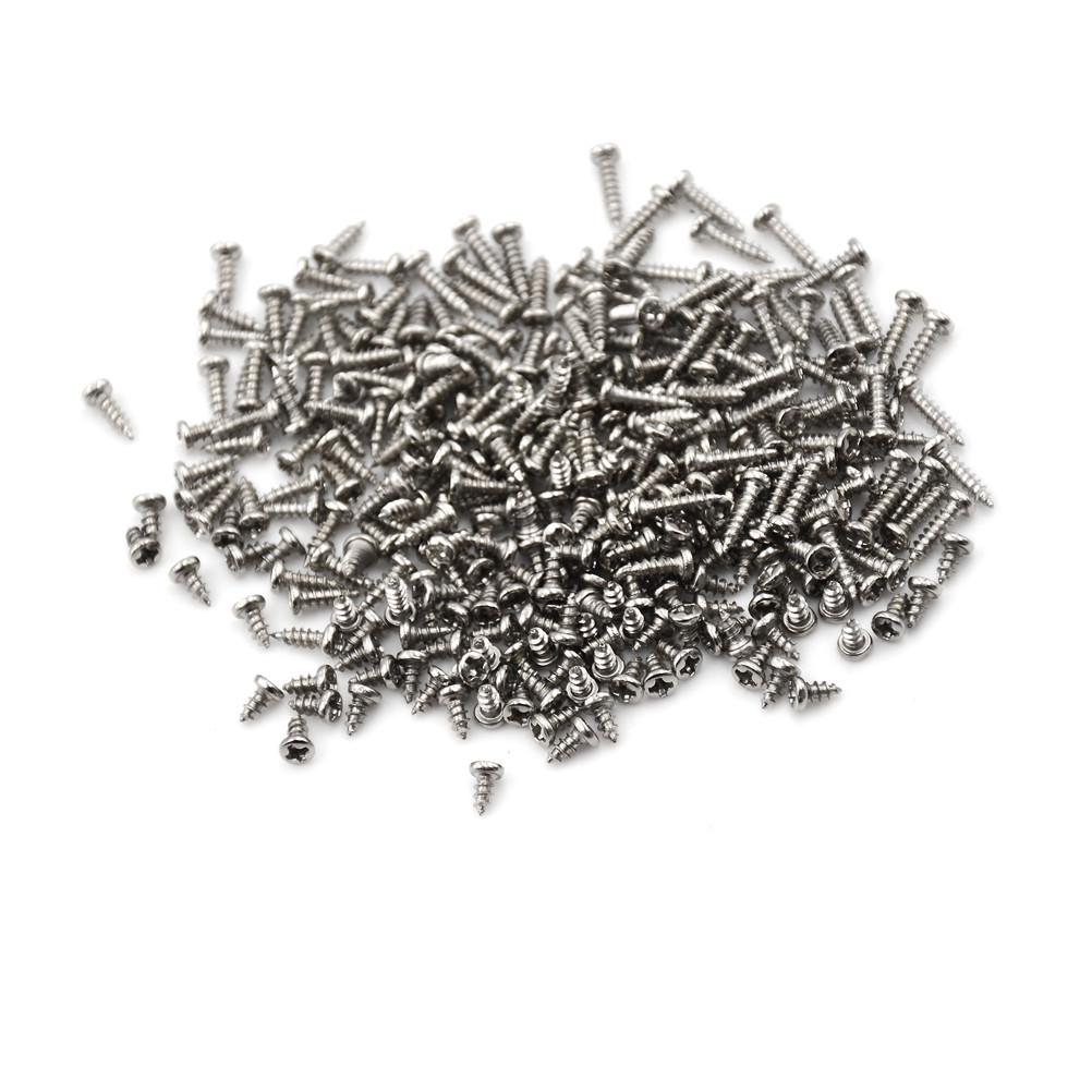 100 шт. M2 Диаметр резьбы Винты с крестообразным шлицем и круглой головкой Самонарезающие винты