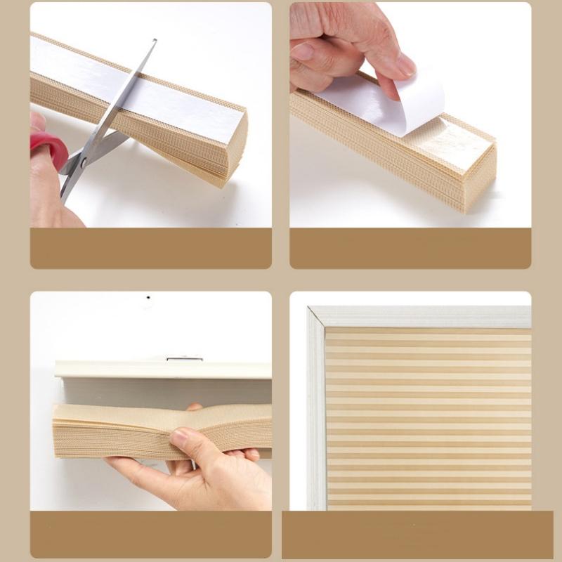 Нетканый материал плиссированные жалюзи зебра самоклеящиеся жалюзи затемняющие шторы для спальни гостиной балкона офис декор