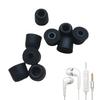 1/3/6Pairs Replacement Soft Memory Foam Earbuds Tip Noise Isolating Ear Pads Foam Eartips for 4.5mm Nozzle in-Ear Earphones