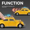 Металлическая литая ретро модель автомобиля Beetle в масштабе 1/24 со съемными аксессуарами, коллекционные украшения, игрушечная машинка для мальчика