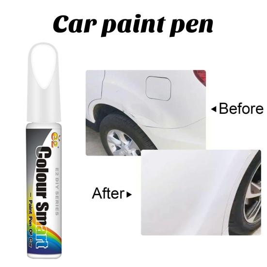 2Pcs Car Paint Touch-Up Pens Waterproof Compact Portable Car Scratch Repair Paste Effective Scratch Repair