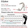 Fashion Eilyken Summer Sexy Crystal Diamond Woman Sandals Fashion Buckle Strap Banquet Party High Heels Shoes Ladies Pumps