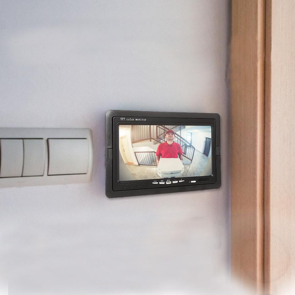 7-дюймовый ЖК-монитор для подголовника, монтажная рамка для видео на заднем сиденье, компоненты для автомобильного дисплея подголовника