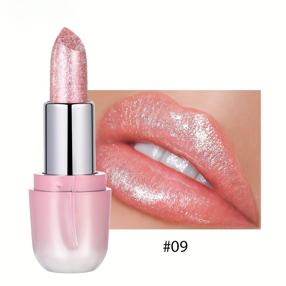 Shimmer Lipstick Набор из 6 мерцающих помад Shimmer Lipstick | Стойкая водостойкая высокопигментированная помада, сияющий финиш, для всех типов кожи, для взрослых, оранжевые и розовые тона