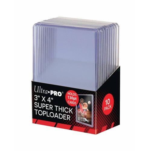 Ultra Pro Top Load Holder for Extra Thick Cards (130 Points) Box of 10