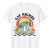 Say Gay Frog & Toad Say Gay Rights Rainbow Lgbt Pride T-Shirt Cute Aesthetic Clothes Funny Lgbtq Equality Graphic Tee Tops