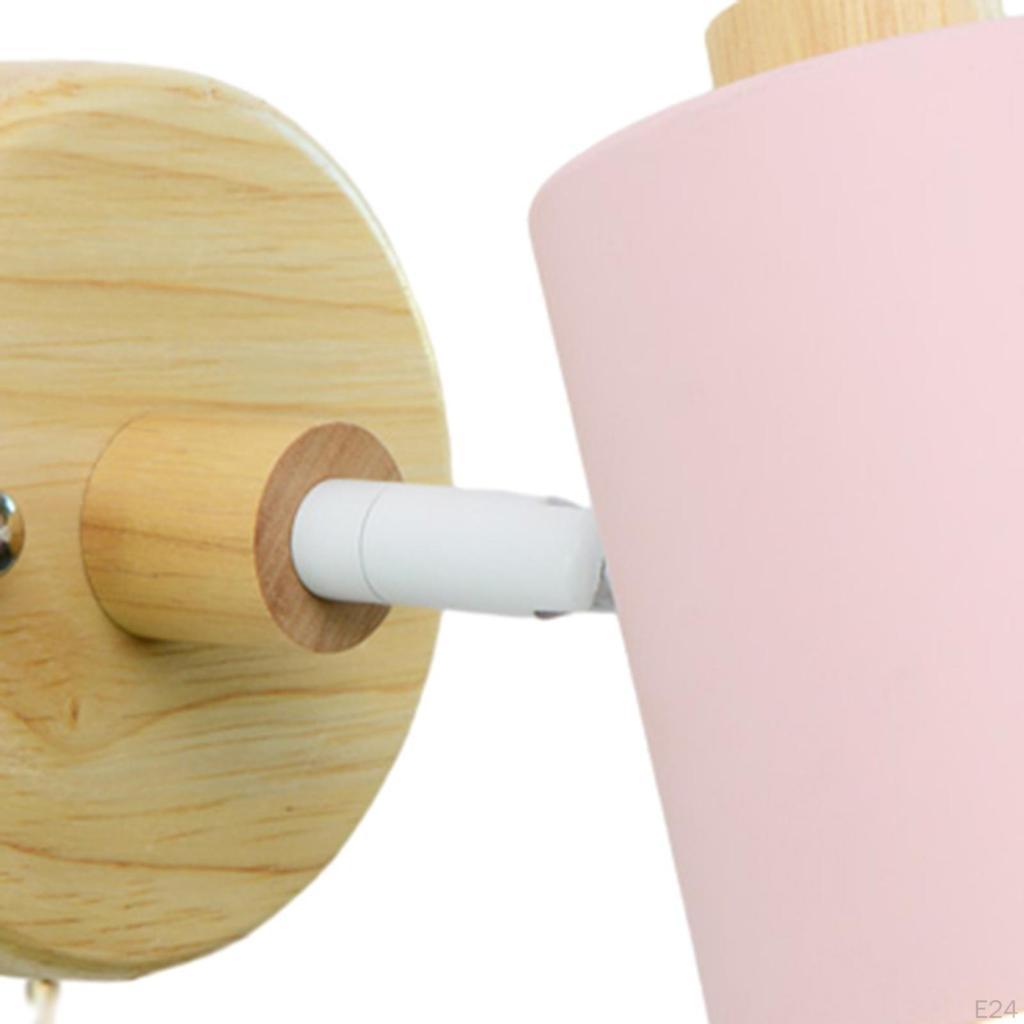 Fixtures Lampshade Sconce Lamp Shade, Adjustable Wall Mounted Holder for Hallway Room Decoration