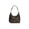 Сумка COACH Hobo из покрытого канваса с отделкой из фактурной кожи, Сумка на плечо, Сумка, Сумка через плечо, Большая женская C9189-IMAA8