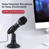 Профессиональный проводной динамический микрофон HiFi качество звука с низкой задержкой Plug and Play запись караоке 3,5 мм вокальный микрофон