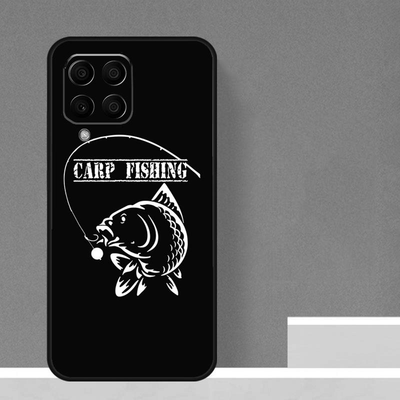 Carp Fish Fishing Rod For Samsung Galaxy M15 M55 M13 M33 M53 M21 M31 M51 M30s M20 M14 M34 M54 M12 M32 M52 Case