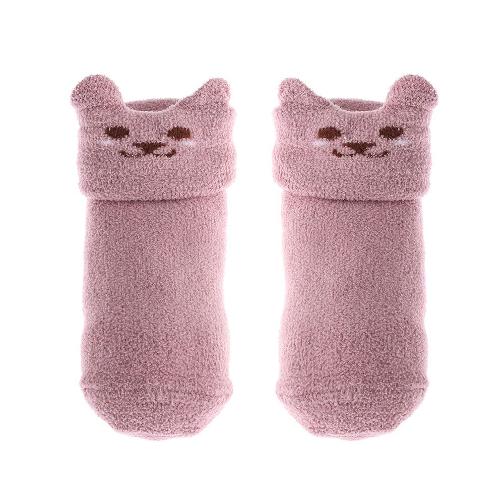 Animals Plush Soft Thickening Floor Sox Coral velvet socks Newborn Toddler Socks Anti-slip Slippers
