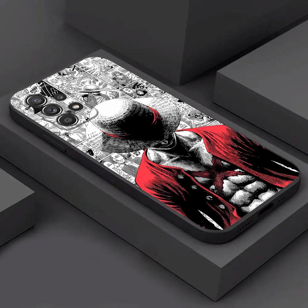 Ones Pieces Luffy Zoro Fashion Phone Cover For Samsung Galaxy A56 A57 5G A37 A55 A36 A26 A17 A07 A35 A34 A53 A54 A52 A73 72 Case